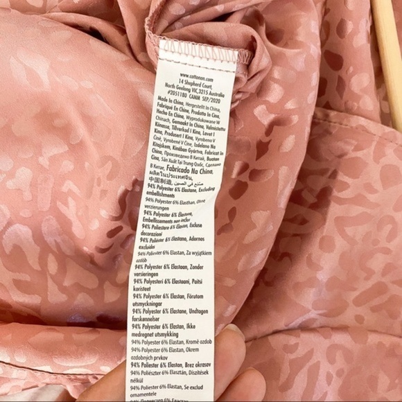 Cotton On Satin material leopard print mini dress - Picture 6 of 7